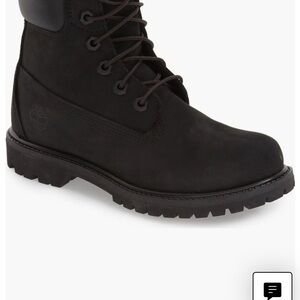 Timberland Classic Black Nubuck Boots